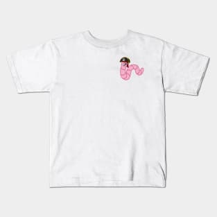 worm (pirate) Kids T-Shirt